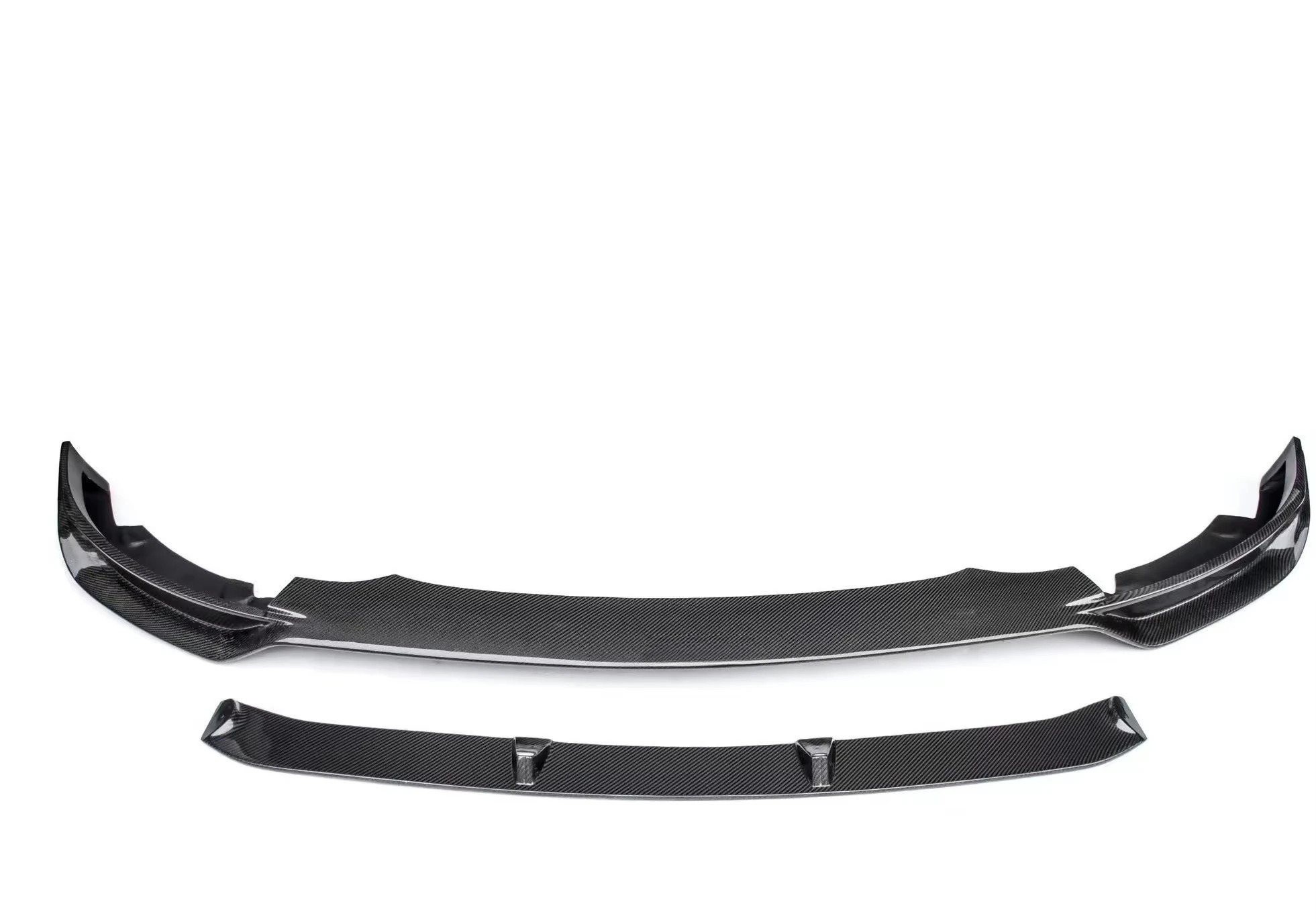 High Quality CMST Style Carbon Fiber Front Lip for Model Y Perfect Fitment